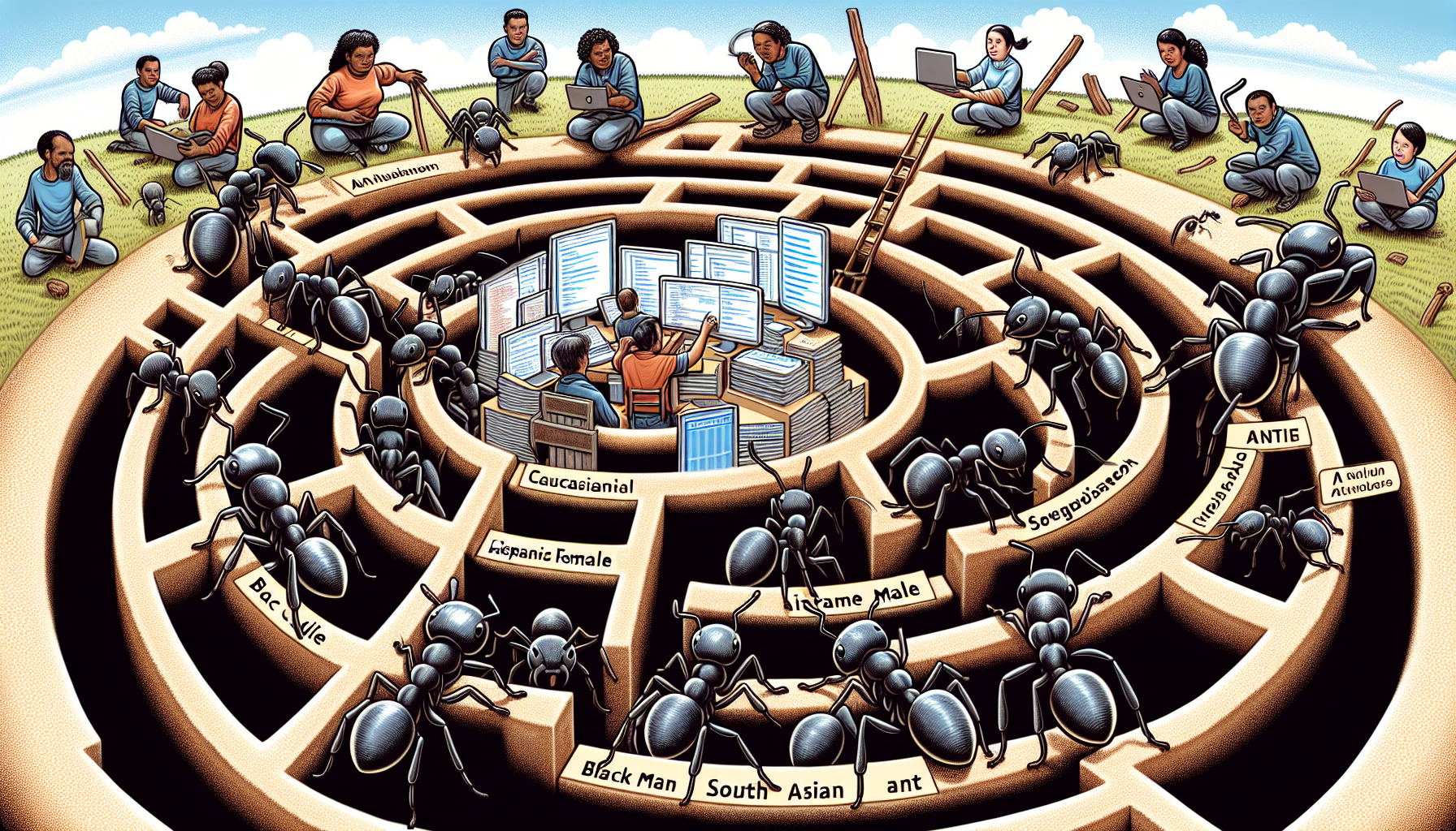 Illustration of API developers in software ecosystems