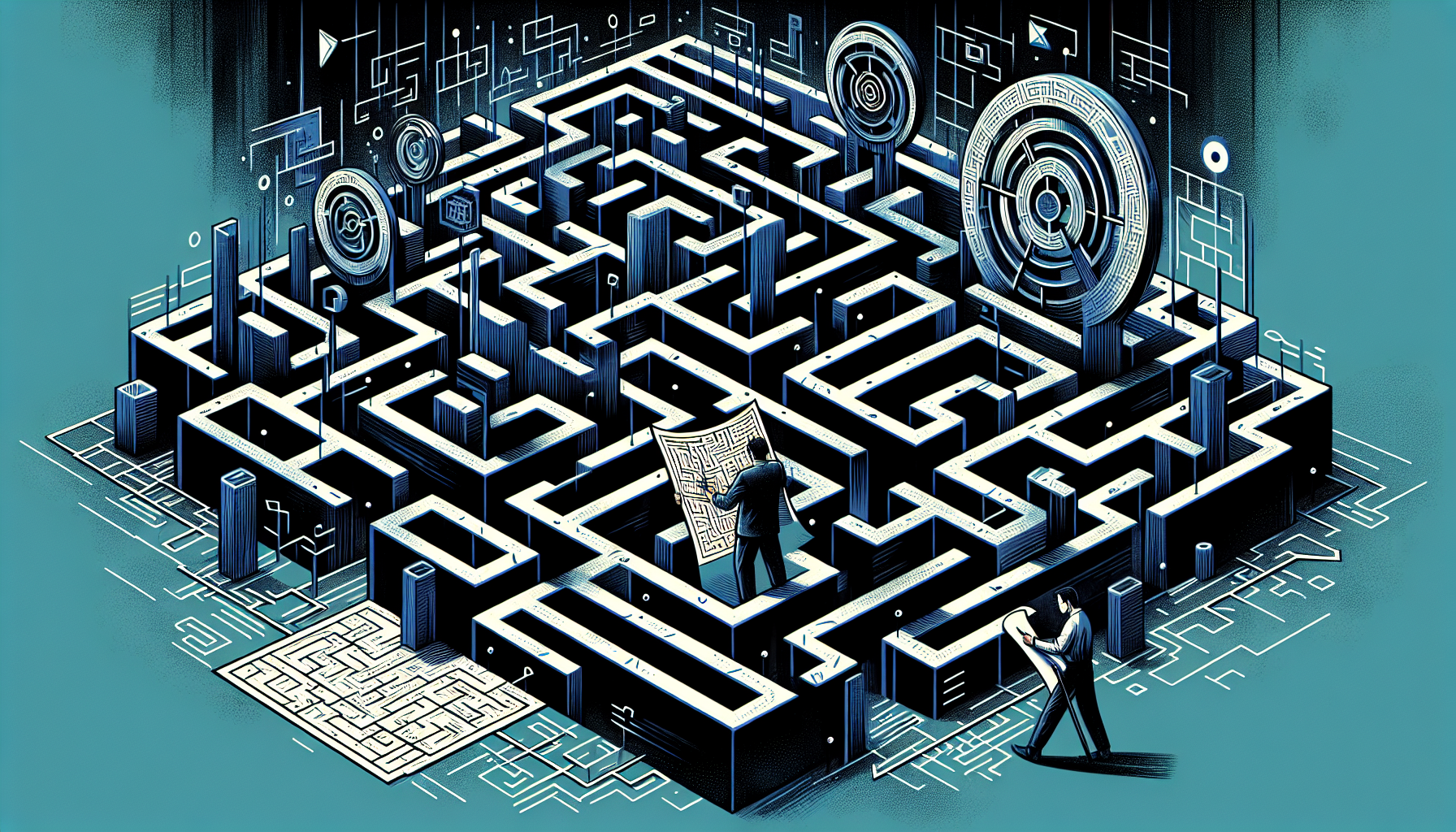 Illustration of navigating challenges in API design-first approach