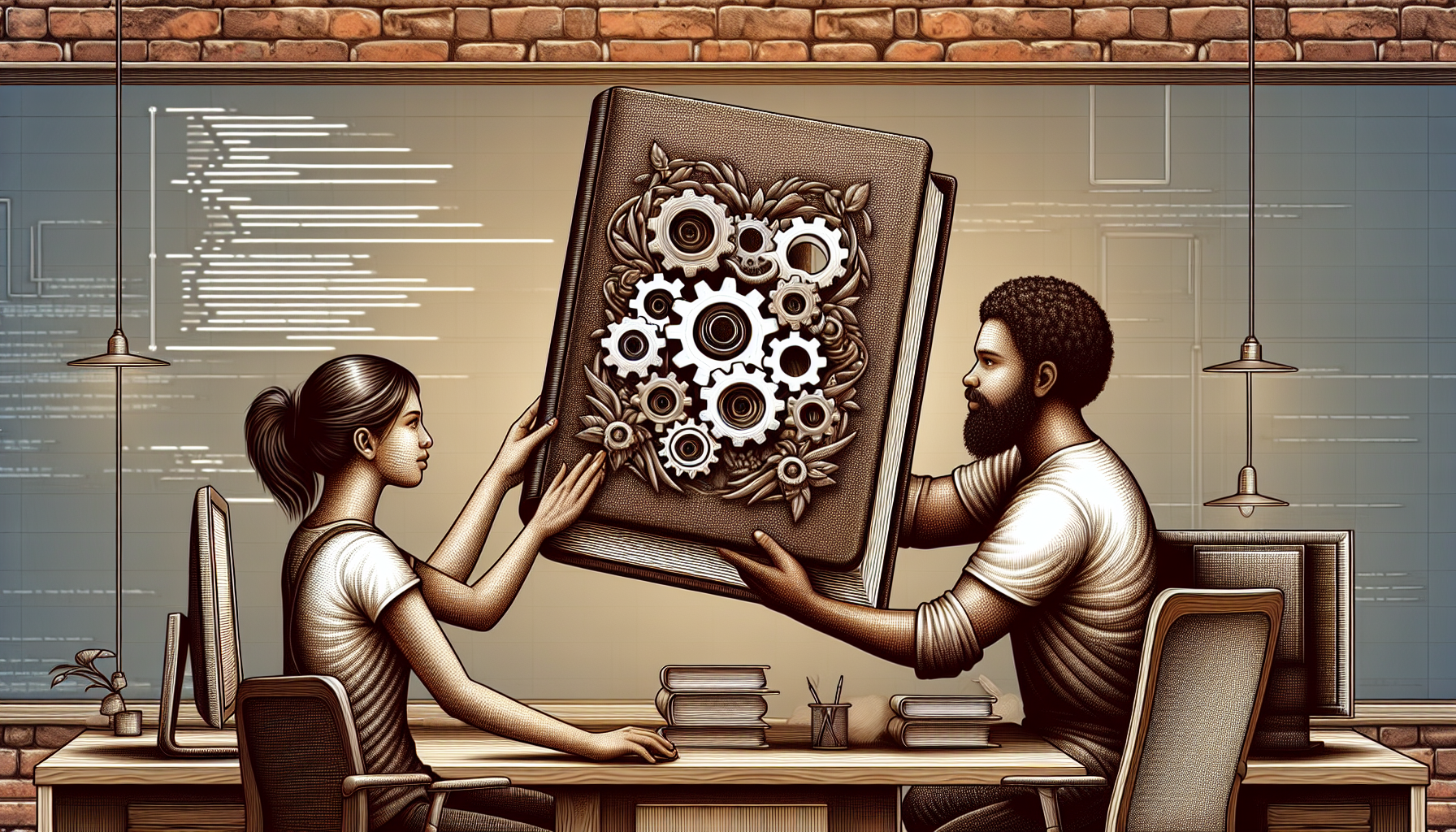 Illustration of API documentation as a vital manual for developers