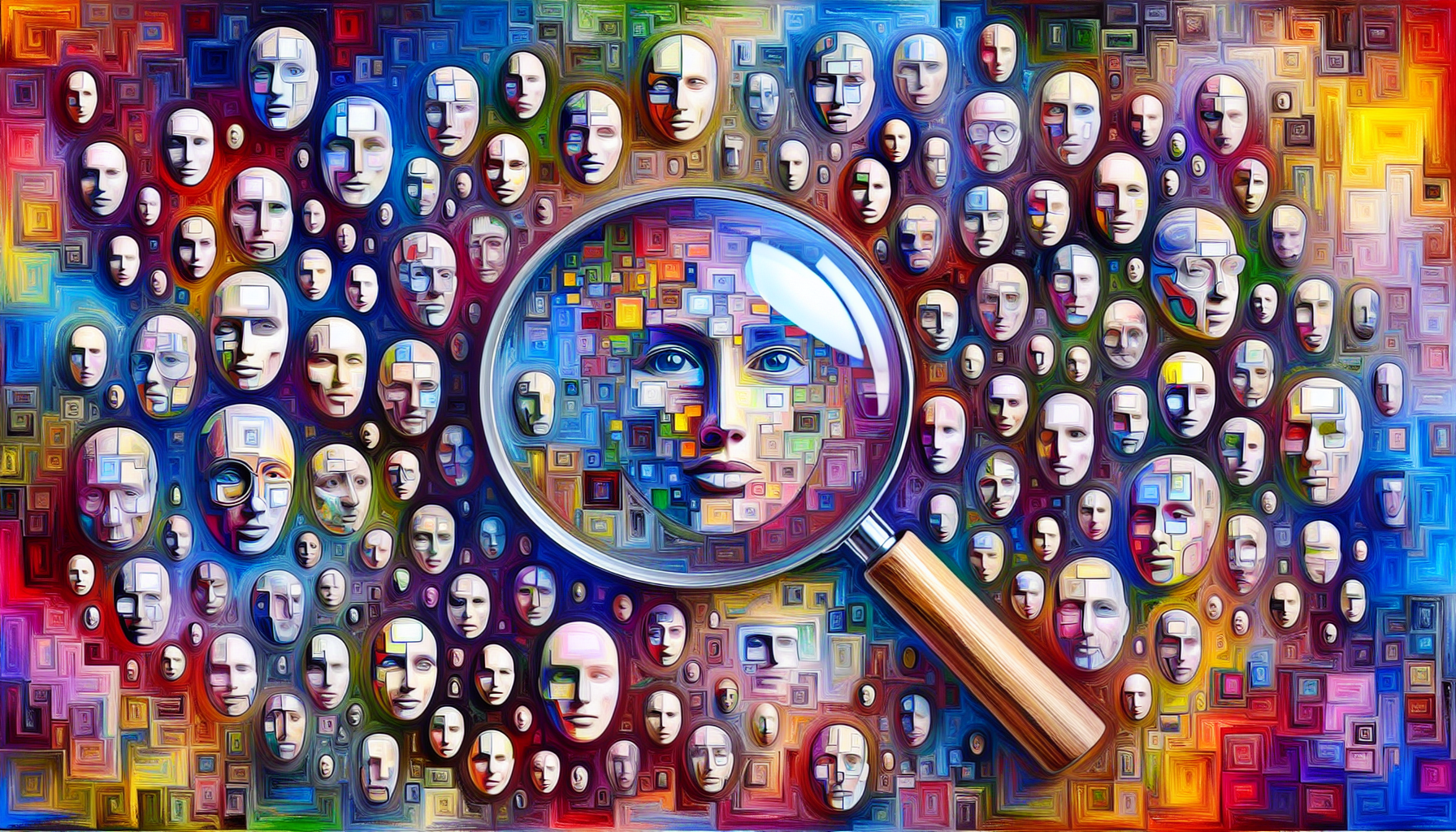 Illustration of visual search and image categorization